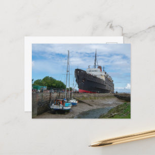 Cartes Pour Fêtes Annuelles Le navire abandonné TSS Duke of Lancaster