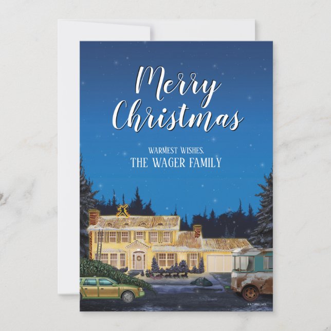 Cartes Pour Fêtes Annuelles Le Noël de National Lampoon (Devant)