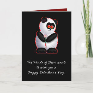 Cartes Pour Fêtes Annuelles Le panda du sort malheureux