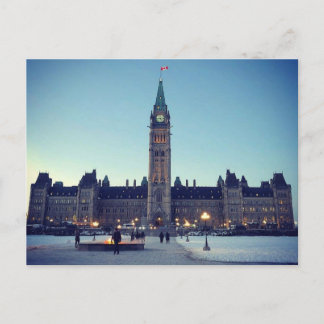 Cartes Pour Fêtes Annuelles Le Parlement en une journée froide et d'urgence