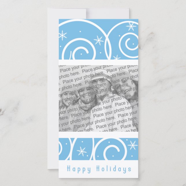 Cartes Pour Fêtes Annuelles Le pays des merveilles d'hiver (Devant)