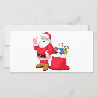 Cartes Pour Fêtes Annuelles Le père noël