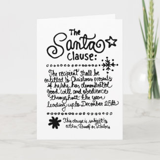 Cartes Pour Fêtes Annuelles Le Père noël