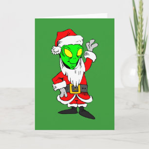 Cartes Pour Fêtes Annuelles le père noël étranger