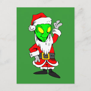 Cartes Pour Fêtes Annuelles le père noël étranger