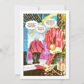 Cartes Pour Fêtes Annuelles Le Père Noël N'Est Plus ! (Vintage)