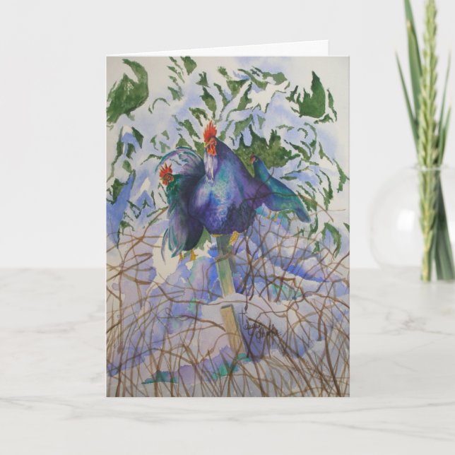 Cartes Pour Fêtes Annuelles Le petit groupe (Devant)