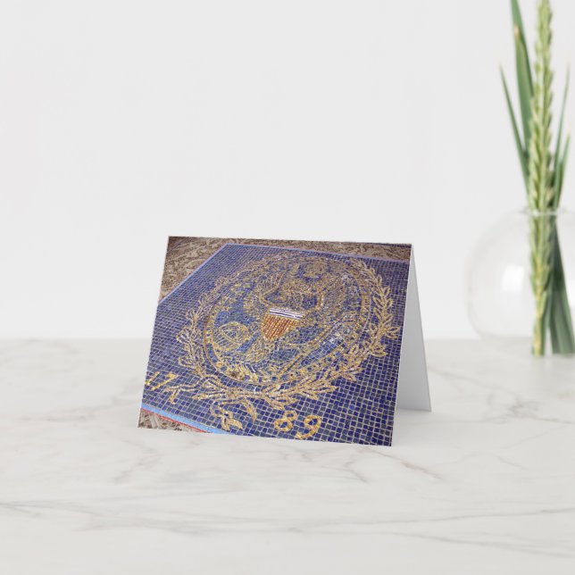 Cartes Pour Fêtes Annuelles Le phoque (Devant)