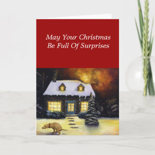 Cartes Pour Fêtes Annuelles Le pire cauchemar de Kinkade