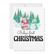 Le premier Noël de bébé 