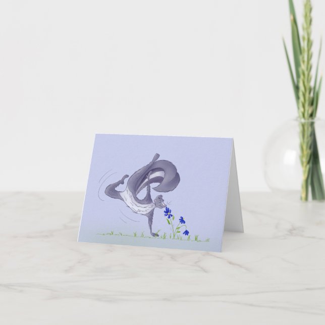 Cartes Pour Fêtes Annuelles Le printemps est dans l'air (Devant)