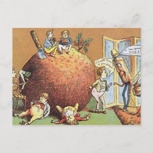 Cartes Pour Fêtes Annuelles Le pudding de Noël