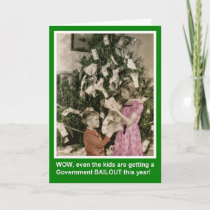 Cartes Pour Fêtes Annuelles Le renflouement de Noël pour les enfants