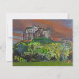 Cartes Pour Fêtes Annuelles Le Rocher du Lion de Sigiriya