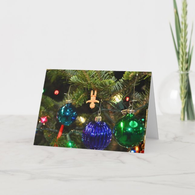 Cartes Pour Fêtes Annuelles Le Roi Cake Baby Holiday Card (Devant)