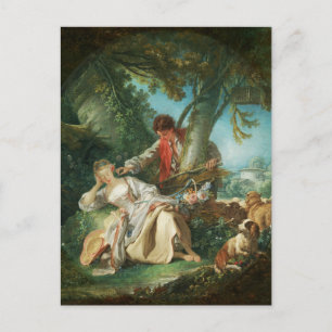 Cartes Pour Fêtes Annuelles Le sommeil interrompu par François Boucher