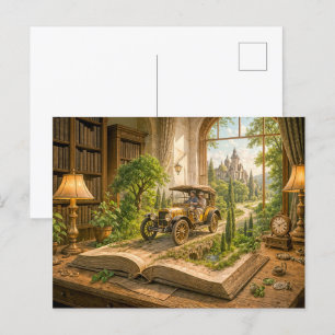 Cartes Pour Fêtes Annuelles Lecteurs de voiture Vintage à partir de la page li