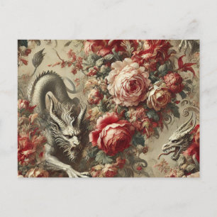 Cartes Pour Fêtes Annuelles L'épais écarlate - victorien gothique