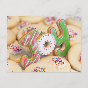 Cartes Pour Fêtes Annuelles Les biscuits de Noël faits maison apportent de la