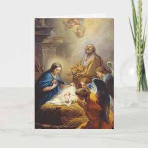 Cartes Pour Fêtes Annuelles Les Cards de Christmas   Birth de Jésus