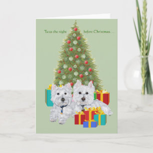 Cartes Pour Fêtes Annuelles Les desserts de l'arbre de Noël
