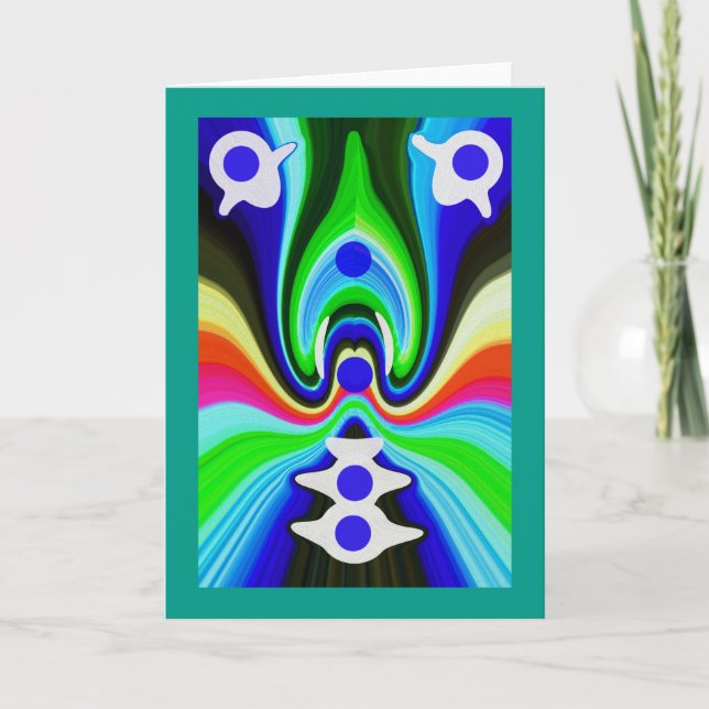 Cartes Pour Fêtes Annuelles Les esprits du surf (Devant)