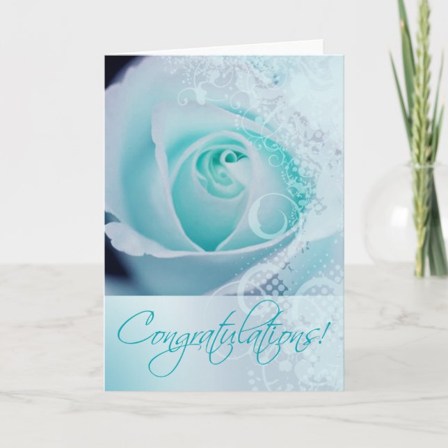 Cartes Pour Fêtes Annuelles Les félicitations épousant la dentelle nuptiale se (Devant)