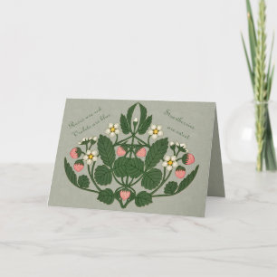 Cartes Pour Fêtes Annuelles Les fraises sont Sweet CC0368 Valentine