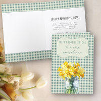 Les jonquilles du printemps dans un pot Bonne fête