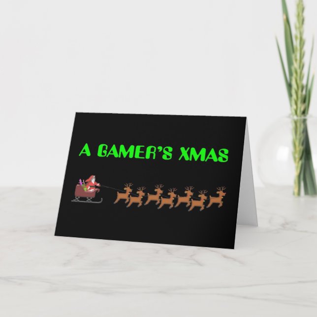 Cartes Pour Fêtes Annuelles Les Noël des joueurs (Devant)