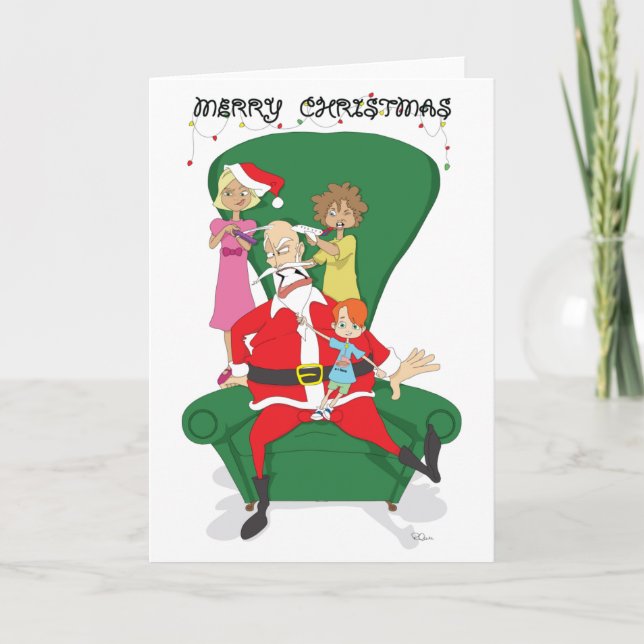 Cartes Pour Fêtes Annuelles Les petits biscuits d'écrou (Devant)