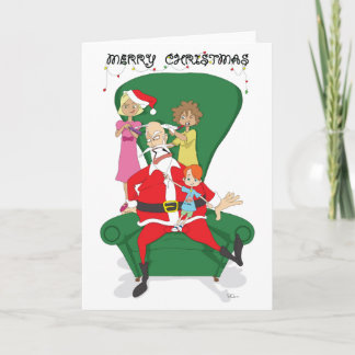 Cartes Pour Fêtes Annuelles Les petits biscuits d'écrou