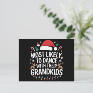 Cartes Pour Fêtes Annuelles Les plus susceptibles de danser avec leur famille 