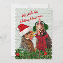 Les Poulets Vous Souhaitent Un Joyeux Noël