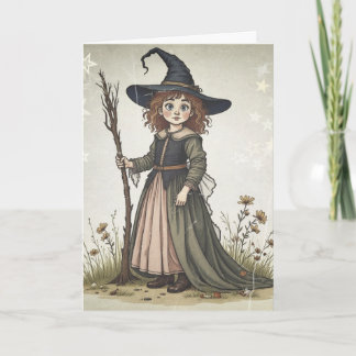 Cartes Pour Fêtes Annuelles Les pouvoirs d'une sorcière