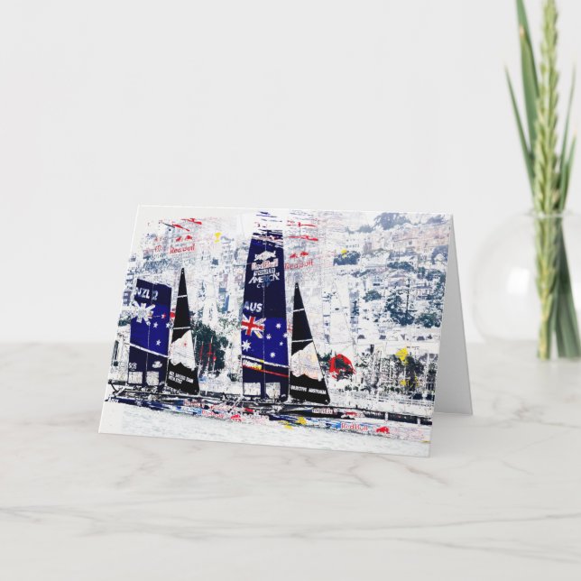 Cartes Pour Fêtes Annuelles Les Rivaux (Devant)