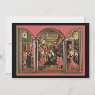 Cartes Pour Fêtes Annuelles Les Rois Mages adorent l'Enfant Jésus