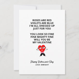 Cartes Pour Fêtes Annuelles Les Roses Amoureux Sont Des Filles Rouges Valentin