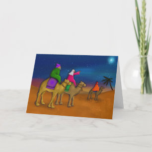 Cartes Pour Fêtes Annuelles Les sages de Noël