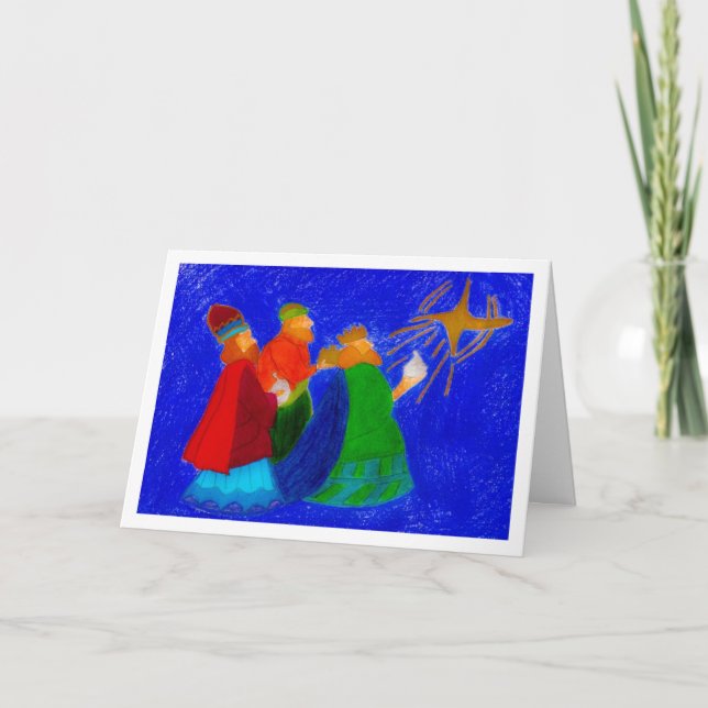 Cartes Pour Fêtes Annuelles Les sages le cherchent toujours ! (Devant)