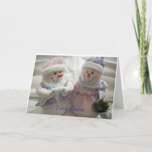 Cartes Pour Fêtes Annuelles Les temps partagés font des souvenirs merveilleux