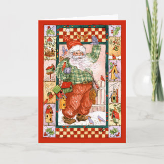 CARTES POUR FÊTES ANNUELLES LES VOLIÈRES DE PÈRE NOËL