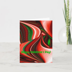 Cartes Pour Fêtes Annuelles L'esprit de l'amour et de l'espoir Abstrait 3D Rai
