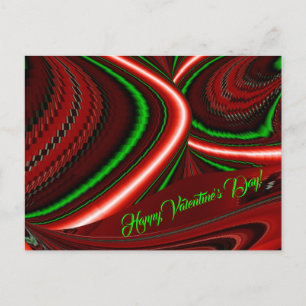 Cartes Pour Fêtes Annuelles L'esprit de l'amour et de l'espoir Abstrait 3D Rai