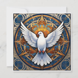 Cartes Pour Fêtes Annuelles L'Esprit Saint (colombe) 1
