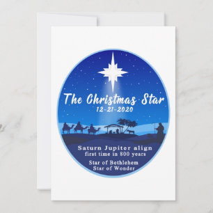 Cartes Pour Fêtes Annuelles L'Étoile de Noël