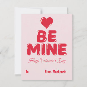 Cartes Pour Fêtes Annuelles LETTRE BULON COEUR MIEN SAINT-VALentin