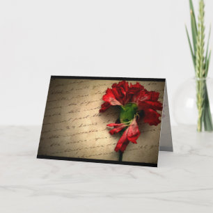 Cartes Pour Fêtes Annuelles Lettre d'amour