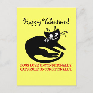 Cartes Pour Fêtes Annuelles Lettre d'amour de mon chat : entraînement à l'obéi