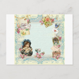 Cartes Pour Fêtes Annuelles Lettres d'amour Valentine Ephemera